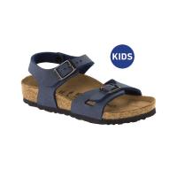 ราคา Birkenstock รองเท้าแตะรัดส้น เด็กผู้หญิง รุ่น Rio สี Navy 1012503 regular (19042617022)