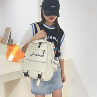ราคา กระเป๋าสะพายหลังขนาดกลาง กระเป๋าเป้สไตล์เกาหลี กระเป๋าแฟชั่น (17872959049)
