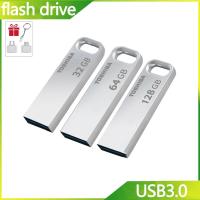 ราคา TOSHIBA Metal USB flash drive 128GB 256GB 512GB pen drive 16GB 32GB 64GB 8GB 4GB memory stick (21232193075)