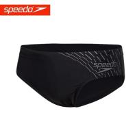 ราคา Speedo Speedo กางเกงว่ายน้ำผู้ชายรูปสามเหลี่ยมแบบมืออาชีพป้องกันคลอรีนขนาดใหญ่สำหรับการแข่งขันการฝึกอบรมแห้งเร็วกางเกงว่ายน้ำสบาย (17230866990)