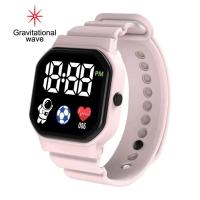 ราคา Gravitational Wave C3 12นาฬิกาอิเล็กทรอนิกส์เรืองแสงกันน้ำนาฬิกาดิจิตอลใส่ได้ทั้งผู้ชายและผู้หญิงหน้าปัด LED ทรงสี่เหลี่ยมสำหรับนักเรียนนาฬิกาอิเล็กทรอนิกส์ปรับได้ (13125190705)