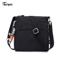 ราคา TEGAOTE กระเป๋าสะพายข้างสะพายไหล่สำหรับผู้หญิงไนลอนลายดอกไม้สำหรับผู้หญิงลายกระเป๋าถือผู้หญิงแฟชั่นกระเป๋าหิ้วถุงกระเป๋านักเรียน MainJMKK (20035602192)