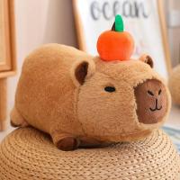 ราคา คาปิบาร่ากวางส้มการจำลองของเล่นตุ๊กตาผ้าคาปิบาร่ากับผลไม้ตุ๊กตาขนฟูตุ๊กตาสัตว์ตลกของขวัญจี้ฟองสบู่สำหรับเด็กผู้ชาย (20712365820)