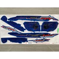 ราคา สติ๊กเกอร์ mio ปี2008รุ่น14 ติดรถสีน้ำเงิน (21068279241)