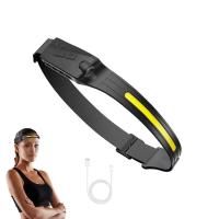 ราคา Head Lamp Wide Beam Rechargeable Motion Sensor Headlamp 5 Modes Ultra Bright Head Lamp LED Flashlight For Running Fishing Camping Cycling respectable (20471336807)
