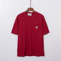 ราคา เสื้อยืดแขนสั้นคอกลมCarhartt Carhartt K87 เสื้อยืด แขนสั้น สไตล์คู่รัก เสื้อไม่มีกระเป๋าหน้าCotton 100 S 5XL (20531113598)