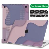 ราคา เคสลายหินอ่อนสองชั้นสำหรับ Macbook Air 2023 15นิ้ว Pro 13 14 16นิ้วเคส A2779 M2 M1 A2681 A2941 Pro 13 3 A2338พลาสติกแข็งผิวเคสป้องกัน (19916517398)