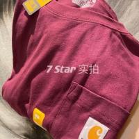 ราคา ใน Carhartt เสื้อยืดแขนสั้นมีกระเป๋าK87สำหรับทั้งหญิงและชายใส่ทำงานทรงหลวมมีกระเป๋าใส่ของหนักผมแท้ในพริบตา (20613662436)