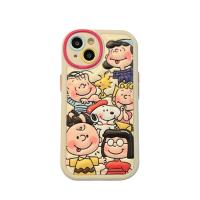 ราคา Peanuts Snoopy Charlie Linus กันกระแทกเต็มตัวลายการ์ตูนเคสโทรศัพท์มือถือน่ารักสำหรับ iPhone 15 Pro Max Plus เคสโทรศัพท์อ่อนสำหรับ iPhone 14 Po Max เคสกันกระแทกเคสสำหรับ Apple 13 12 11เคสห่อหุ้ม (20529