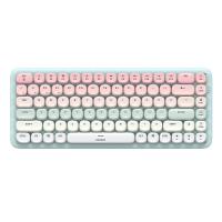 ราคา UGREEN Fun Mechanical Keyboard การเชื่อมต่อแบบสองโหมดบลูทูธสวิตช์สีน้ำตาลแบบมีสาย84คีย์เหมาะสำหรับ Mac OS Windows (19934419237)