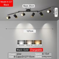 ราคา Ming Ben ไฟส่อง LED โลหะแอลอีดี6ดวงพร้อมรางหมุนได้แสงอุ่นสีขาวสปอร์ตไลท์เพดาน220โวลต์สำหรับห้องนั่งเล่นสโตร์ (19773851931)