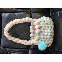 ราคา กระเป๋าถักไหมพรมกำมะหยี่ DIY ถักมือจากไหมพรมกำมะหยี่ (19440555701)