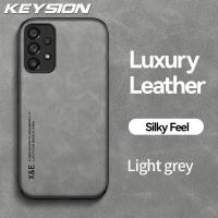 ราคา เคสหนังสุดหรู KEYSION สำหรับ Samsung A23 5G ซิลิโคนกันกระแทกด้านหลังโทรศัพท์ A23เคส Galaxy 4G (19369518089)