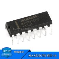 ราคา 2Pcs Original MAX232CPE DIP 16 MAX232 DIP16 Dual Transceiver RS232 Line Driver ตัวรับสัญญาณใหม่เดิม (7873234018)