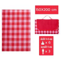 ราคา Prakan เสื่อปูนั่งกระเป๋าถือแบบพกพา ผ้าอ๊ออกซ์ฟอร์ด ผ้าปิคนิค แผ่นปิคนิค กันน้ำกันความชื้น ผ้าชายหาด พกพาสะดวก (12416455726)