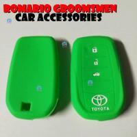 ราคา Romario Groomsmen ซิลิโคนกุญแจรถยนต์ รถยนต์ โตโยต้า Toyota Hilux Revo Silicone Key Cover เลือกสีได้ ซิลิโคนกุญแจรถ (444829733)
