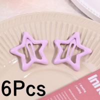 ราคา Lovely girls house 6Pcs ที่หนีบผมหน้าม้าหน้าผากกิ๊บหนีบผมรูปดาวหลากสีกิ๊บหนีบผมหน้าม้าอุปกรณ์เสริมสำหรับเส้นผม (21134203890)