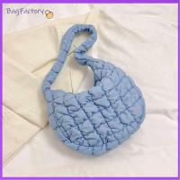 ราคา กระเป๋าควิลท์กระเป๋าสะพายไหล่แฟชั่นสำหรับผู้หญิงผ้าฝ้ายบุนวมกระเป๋าโท้ทนักออกแบบกระเป๋าถือหรูกระเป๋าคนส่งเอกสารของเด็กผู้หญิงกระเป๋าช้อปปิ้ง (19016113024)