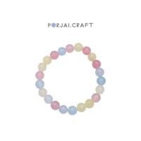 ราคา Chalcedony dyed bracelet กำไลลูกปัดคาลซิโดนี (16831607302)