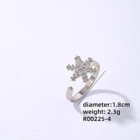 ราคา 2023 new Christmas snow open ring (21052693669)