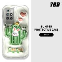 ราคา เคสโทรศัพท์มีลายคลื่น YBD สำหรับ Redmi 10 Prime 2022 4G น่ารักลายต้นกระบองเพชรและกระต่ายวัสดุซิลิโคนกล้องปกป้องเต็มรูปแบบ (19751896867)
