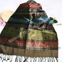 ราคา Thai silkผ้าคลุมไหล่ผ้าพันคอ ผ้าไหมลายช้าง ผ้าคลุมไหล่ ผ้าลายช้างไทย ผ้าพันคอผืนใหญ่ ขนาด 75 180 cm พร้อมส่งภายใน 2 วันคะ (10284232870)