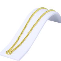 ราคา สร้อยคอทอง หนัก 2สลึง 20นิ้ว ลายบล็อค สร้อยคอไม่ลอก ไม่ดำ ชุบเศษทองเยาวราช ชุบทอง100 งานฝีมือจากช่างเยาวราช (17316571216)