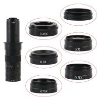 ราคา 0 75X 0 5X 2 0X 0 35X 1X Barlow Auxiliary Objective Glass Lens For 180X 300X Zoom Monocular C MOUNT Lens Video Microscope Camera (18058995375)