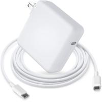 ราคา เปลี่ยน Mac Book Pro Charger 87W USB C Power Adapter เข้ากันได้กับ13 15นิ้วหลังจาก2016สำหรับ Mac Book Air หลังจาก2018ทำงานร่วมกับ USB C 87W 61W 30W 29Wรวมสายชาร์จ 6 6Ft (16872305110)