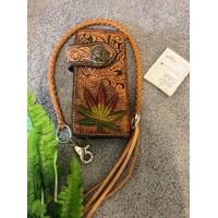 ราคา กระเป๋าหนังผู้ชายสายกระเป๋าสตางค์ใบยาวหนังแกะลายสไตล์วินเทจ (16354427033)