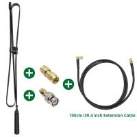 ราคา พับ CS เสาอากาศยุทธวิธี SMA หญิงชาย BNC 144430Mhz สำหรับ Baofeng UV 5R 13 PRO BF 888S Quansheng UV K5วิทยุ (21002162426)