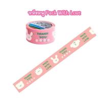ราคา เทปหมี เทปวัว เทปแมว เทปหมา เทปกาว เทปปิดกล่อง เทปตกแต่ง Thank you สก็อตเทป เทปกาว เทปขอบคุณ (20308848214)