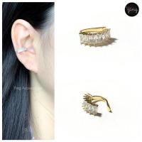 ราคา Ear Cuff งานเพชร CZ แบบเกี่ยว หนีบ 1 ชิ้น (20044413243)