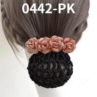 ราคา Korean version professional hair net nurse stewardess elegant net bag dish hair clip adult hair accessories (15613227199)