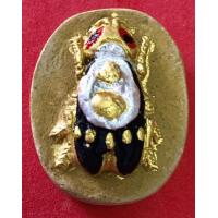 ราคา ตัวต่อเงินต่อทองเพ้นท์สีเนื้อผงรังต่อฝังตะกรุดเงิน หลวงพ่อจืด วัดโพธิเศรษฐีวนาราม ปี 2548 (17564207217)