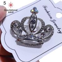 ราคา เข็มกลัดไข่มุกเทียมรูปมงกุฎพลอยเทียมเข็มกลัดจิเวลรี่ติดปกเสื้อ (13341179420)