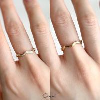 ราคา Tiny wave 14k ring แหวนเกลี้ยงลายคลื่น ตัวเรือนชุบ 14k ไม่ลอกไม่ดำ (19786198837)
