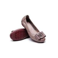 ราคา รองเท้าผู้หญิง คัทชูหนังวัว รองเท้าเพื่อสุขภาพประดับด้วยอะไหล่เพชร (17424653896)