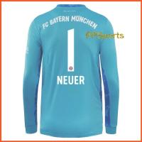 ราคา Spot Top Quality Bayern Munchen Goalkeeper Shirt Neuer 1 Football Jersey Munich Long Sleeve Kit 2020 2021 (16562778596)