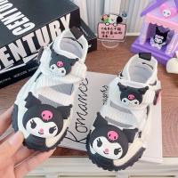 ราคา Sanrio รองเท้ากีฬาอนิเมะ Kuromi สำหรับเด็กน่ารักในฤดูร้อนเด็กทารกสะดวกสบายและระบายอากาศกลางแจ้งรองเท้าแตะชายหาดพื้นรองเท้าหนา (20239418466)