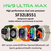 ราคา HW9 ULTRA MAXนาฬิกาไฮเทคนาฬิการุ่นใหม่ล่าสุดที่สามารถสัมผัสหน้าจอได้ หรือนาฬิกาอัจฉริยะที่มีฟังก์ชันต่างๆ รุ่น HW9 ULTRA MAX Bluetooth (20651829349)