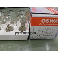 ราคา หลอดไฟ 93 12V 25W 1จุด OSWA หลอดไฟท้าย 10ดวง (18952128133)