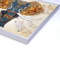 ราคา กรอบรูปขนาดใหญ่ Simple Aluminium Alloy Frame Mounting Wall Cross Stitch Ka Frame Frame Frame Outer Frame Mounting Diamond Frame (19765352149)