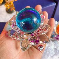 ราคา ดอกบัวคริสตัลสีรุ้ง 7 สี ดอกบัวแก้ว ฐานวางลูกแก้ว เชิงเทียน ราคาต่อ 1 ชิ้น มี 3ขนาด กว้าง 3 5นิ้ว 4 5นิ้ว 5 5นิ้ว (7501410583)