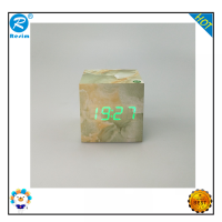 ราคา Remim นาฬิกาอิเล็กทรอนิกส์ LED เสียงควบคุมนาฬิกาเรือนไม้สร้างสรรค์หินอ่อนเทียมนาฬิกาปลุกนาฬิกาปลุกข้างเตียงเม็ดนาฬิกาปลุก (17808033564)