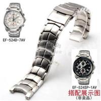 ราคา สายนาฬิกา Casio สายเหล็กแข็ง CASIO เหมาะสำหรับอุปกรณ์เสริมนาฬิกาสายสแตนเลส EF 524 ซีรีส์ (16884274961)