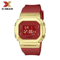 ราคา พร้อมส่งจากไทย X gear 3577 Fashion Sport Watch นาฬิกาข้อมือผู้หญิงผู้ชาย สไตล์ Casual Bussiness Watch ของแท้ 100 จับเวลา แฟชั่น ตั้งปลุกได้ ไฟ LED ปฏิทิน ส่องสว่าง (16358492878)