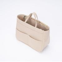 ราคา Longchamp กระเป๋าถือสำหรับผู้หญิงกระเป๋าจัดระเบียบเครื่องสำอางค์แบบพกพามีช่องใส่ผ้าสักหลาดด้านในกระเป๋าเครื่องสำอางสำหรับการเดินทางกระเป๋า Longchamp (14288335943)