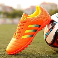 ราคา รองเท้าเตะบอล รองเท้าฟุตบอลเด็ก รองเท้าฟุตบอลเมสซี่เล็บชายหักทุ่งหญ้าประถมและนักเรียนมัธยม (16456624072)