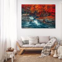 ราคา รูปติดผนัง ตกแต่งบ้าน ภาพวิวธรรมชาติ ต้นไม้ ภูเขา พระอาทิตย์ ภาพผ้าใบขึงเฟรมไม้สนแท้ พร้อมแขวน (20809466515)